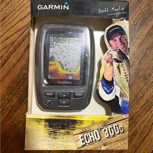 Garmin Fishfinder with Black Display